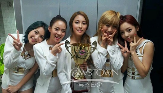 「PANDORA」SHOW CHAMPION受賞記念写真